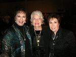 Gladys Van Dyke and Jeanne Pruett at R.O.P.E.'s annual dinner and show at the Al Menah Shrine Temple